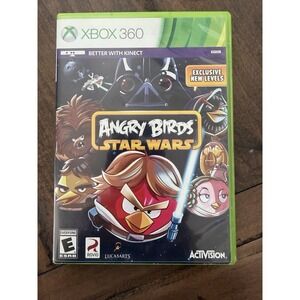 Angry Birds Star Wars Xbox 360, 2013, Case and Game
